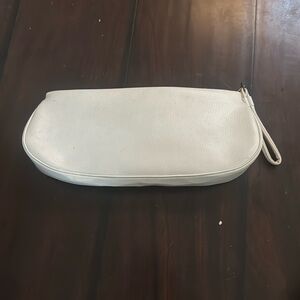 White bridal Wristlet Clutch
